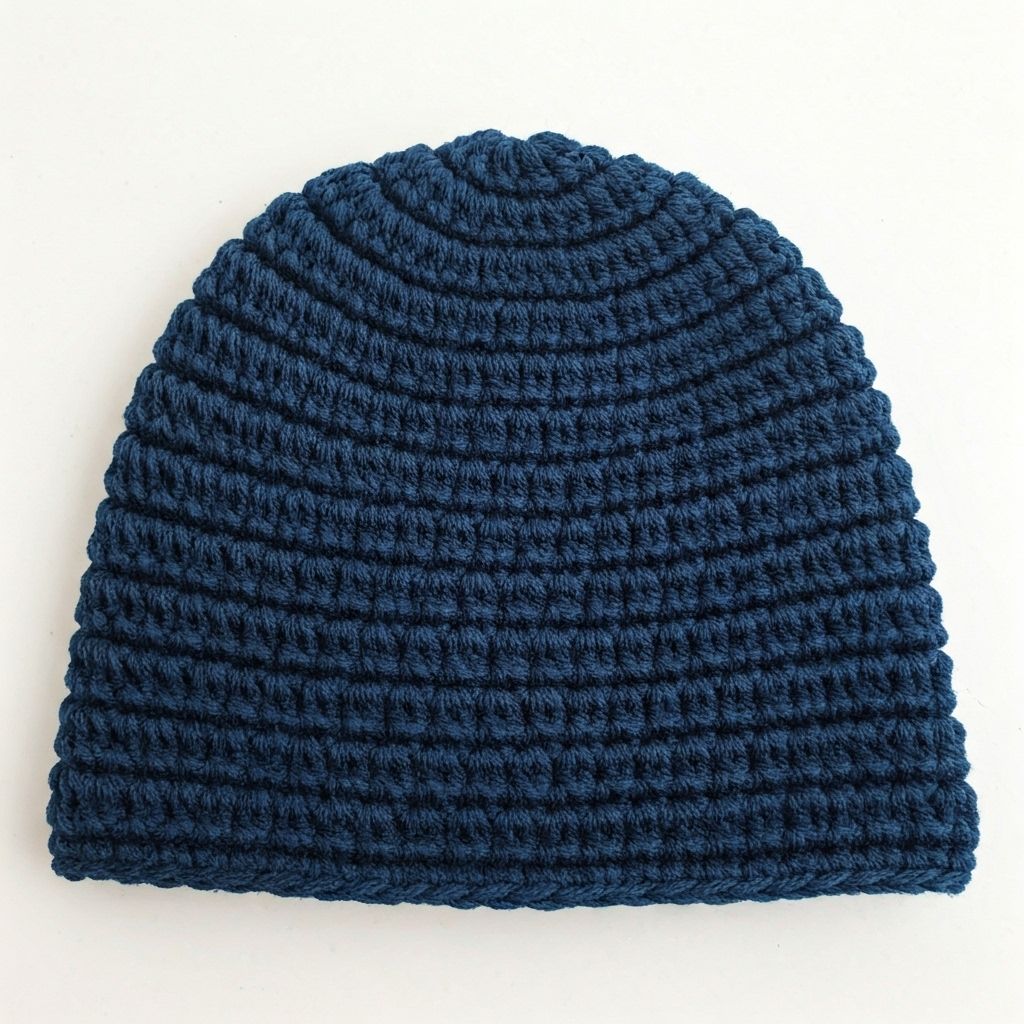 Gorro tejido a mano