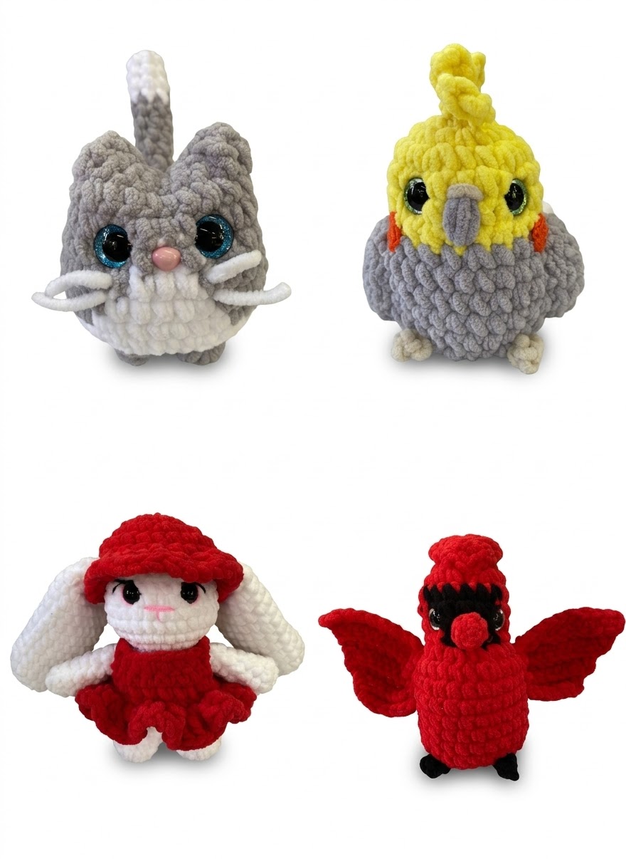 Gorro tejido a mano